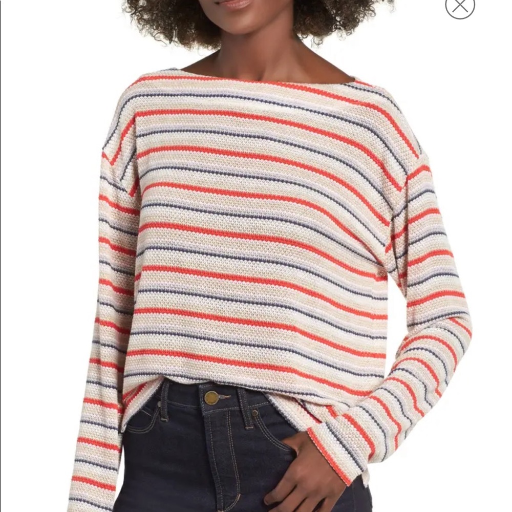 Socialite Stripe Knit Top